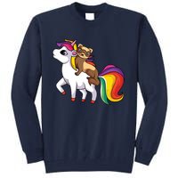 Ferret Unicorn Animal Lover Tall Sweatshirt