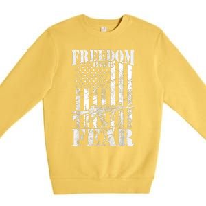 Freedom, USA, America, Constitution,United States Of America Premium Crewneck Sweatshirt