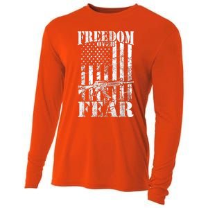 Freedom, USA, America, Constitution,United States Of America Cooling Performance Long Sleeve Crew