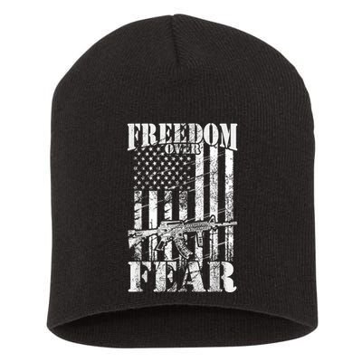 Freedom, USA, America, Constitution,United States Of America Short Acrylic Beanie