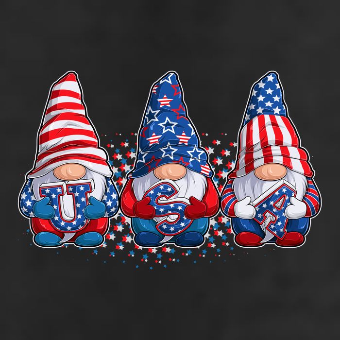 Funny USA American Flag 4th Of July Gnomes 11oz C Handle Ceramic Mug