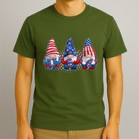 Funny USA American Flag 4th Of July Gnomes T-Shirt