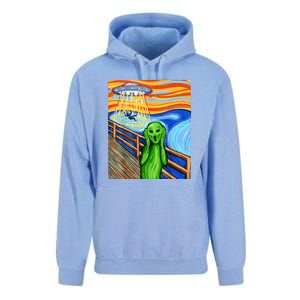 Funny UFO Believe In Aliens Alien Humor Gift Funny Alien Lover Unisex Surf Hoodie