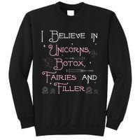 Funny Unicorns Botox Fairies And Filler Aesthetician Nurses Sweatshirt