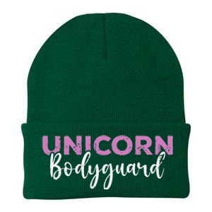 Funny Unicorn Bodyguard Unicorn Security Knit Cap Winter Beanie