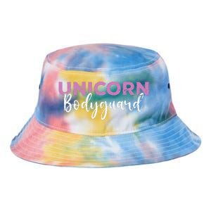 Funny Unicorn Bodyguard Unicorn Security Tie Dye Newport Bucket Hat