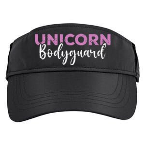 Funny Unicorn Bodyguard Unicorn Security Adult Drive Performance Visor