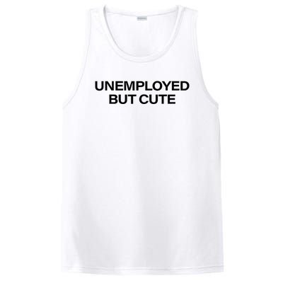 Funny Unemployed But Cute PosiCharge Competitor Tank