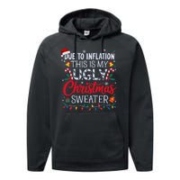 Funny Ugly Christmas Sweater Couples Matching Xmas Performance Fleece Hoodie