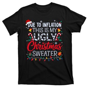 Funny Ugly Christmas Sweater Couples Matching Xmas T-Shirt