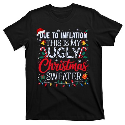 Funny Ugly Christmas Sweater Couples Matching Xmas T-Shirt