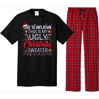 Funny Ugly Christmas Sweater Couples Matching Xmas Pajama Set