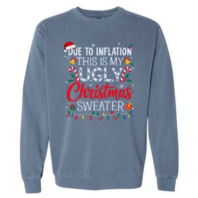 Funny Ugly Christmas Sweater Couples Matching Xmas Garment-Dyed Sweatshirt