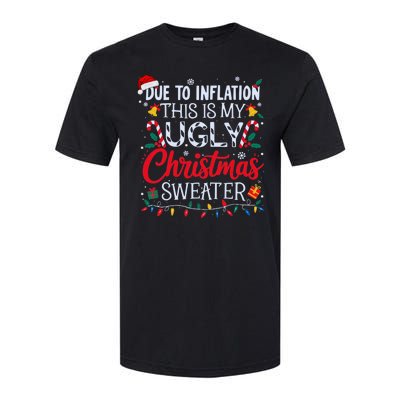 Funny Ugly Christmas Sweater Couples Matching Xmas Softstyle CVC T-Shirt