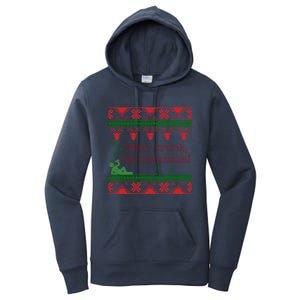 Funny Ugly Christmas Sweater Merry Drunk IM Christmas Gift Women's Pullover Hoodie