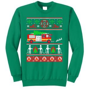 Firefighter Ugly Christmas Design for Firefighters or Sweatshirt