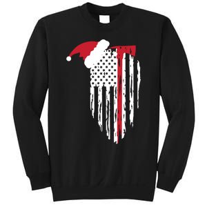 Firefighter Ugly Christmas Fireman Holiday Sweatshirt