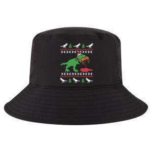 Funny Ugly Christmas Trex Reindeer Ugly Xmas Trex Funny Gift Cool Comfort Performance Bucket Hat