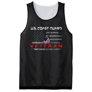 Funny Us Coast Guard Veteran Veteran Flag Mesh Reversible Basketball Jersey Tank