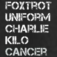 Foxtrot Uniform Charlie Kilo Fuck Lung Cancer Cool Comfort Performance Bucket Hat