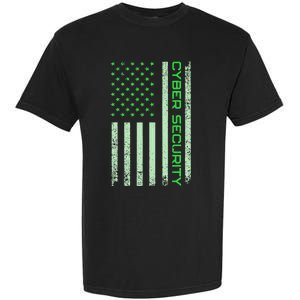 Funny Usa Cyber Security Art Anti Malware Geek Garment-Dyed Heavyweight T-Shirt