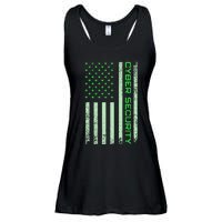 Funny Usa Cyber Security Art Anti Malware Geek Ladies Essential Flowy Tank