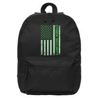 Funny Usa Cyber Security Art Anti Malware Geek 16 in Basic Backpack