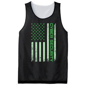 Funny Usa Cyber Security Art Anti Malware Geek Mesh Reversible Basketball Jersey Tank