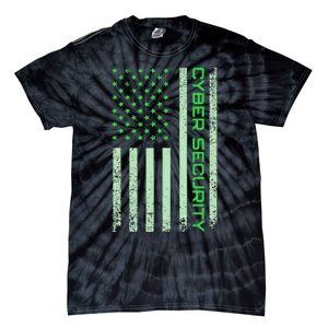 Funny Usa Cyber Security Art Anti Malware Geek Tie-Dye T-Shirt