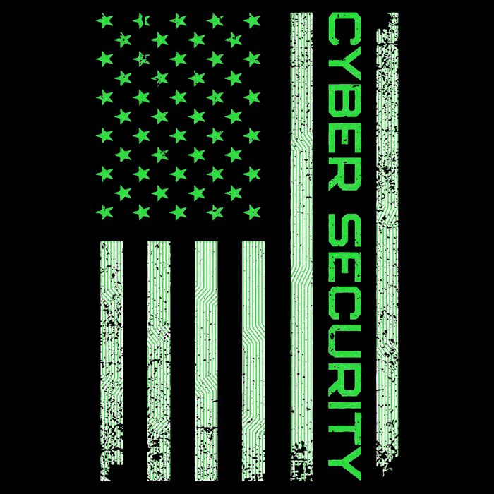 Funny Usa Cyber Security Art Anti Malware Geek Valucap Bio-Washed Visor