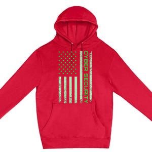 Funny Usa Cyber Security Art Anti Malware Geek Premium Pullover Hoodie