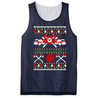 Firefighter Ugly Christmas Mesh Reversible Basketball Jersey Tank