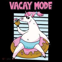 Funny Unicorn Chillin On Donut In Vacay Mode Gift Sustainable Bucket Hat
