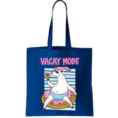 Funny Unicorn Chillin On Donut In Vacay Mode Gift Bag