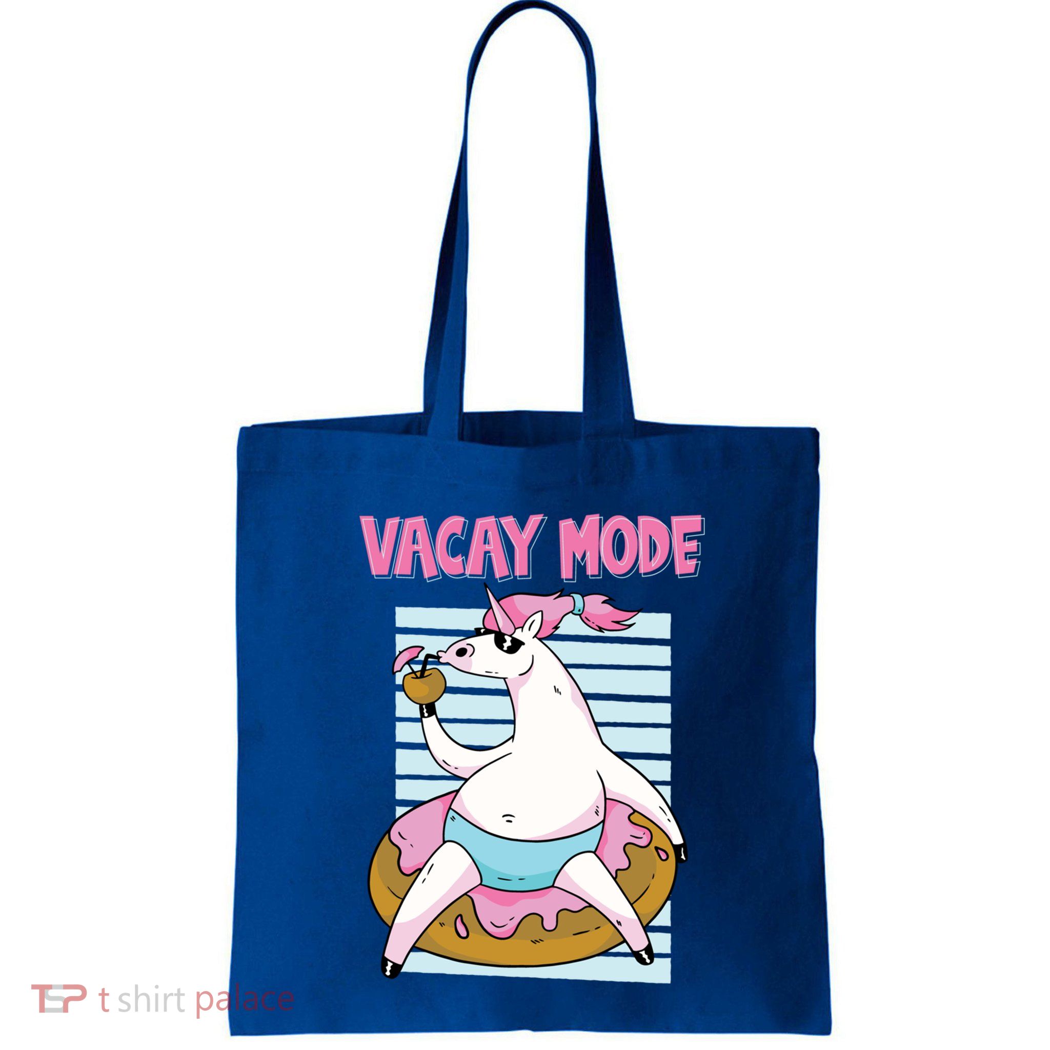 Funny Unicorn Chillin On Donut In Vacay Mode Gift Bag