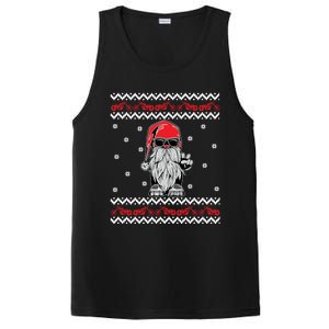 Funny Ugly Christmas Biker Gnome Motorcycle Lover Gift Xmas Gift PosiCharge Competitor Tank