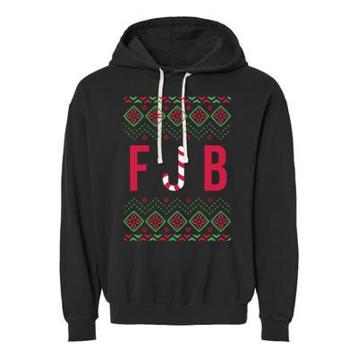 FJB Ugly Christmas Sweater Garment-Dyed Fleece Hoodie