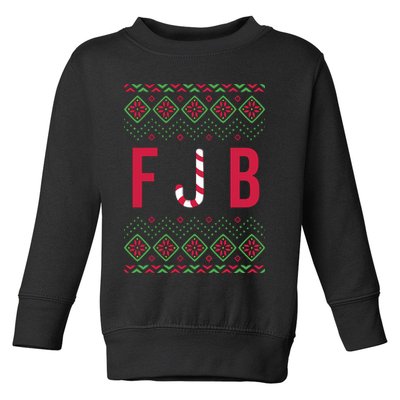 FJB Ugly Christmas Sweater Toddler Sweatshirt