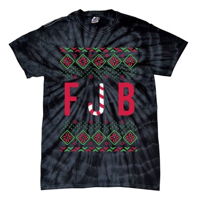 FJB Ugly Christmas Sweater Tie-Dye T-Shirt