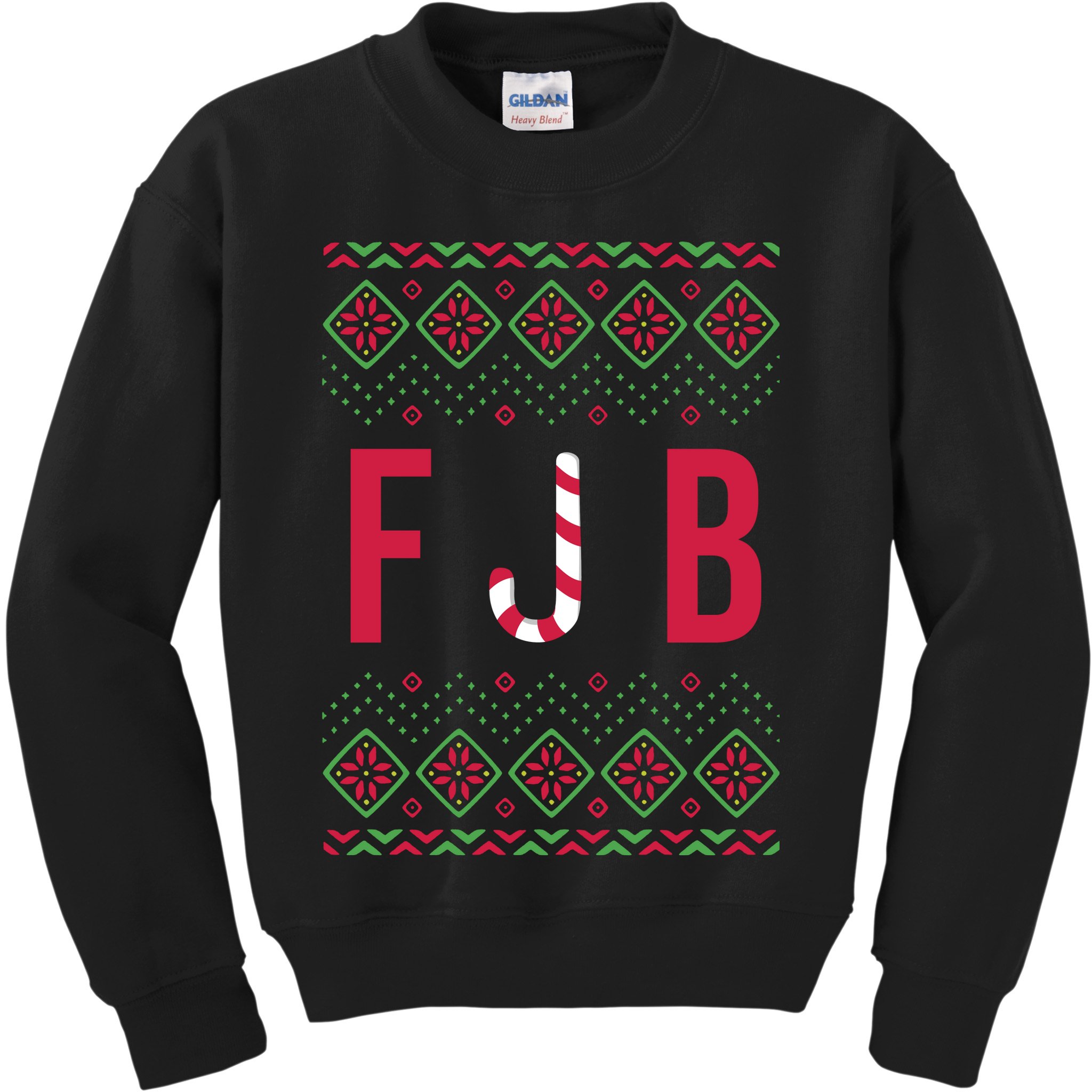 FJB Ugly Christmas Sweater Kids Sweatshirt