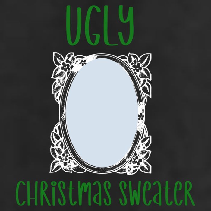 Funny Ugly Christmas Sweater With Mirror Cool Comfort Performance Bucket Hat