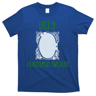 Funny Ugly Christmas Sweater With Mirror T-Shirt