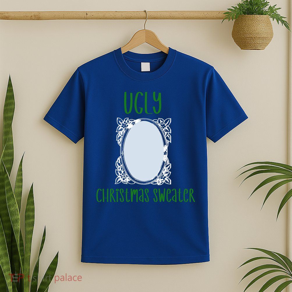 Funny Ugly Christmas Sweater With Mirror T-Shirt