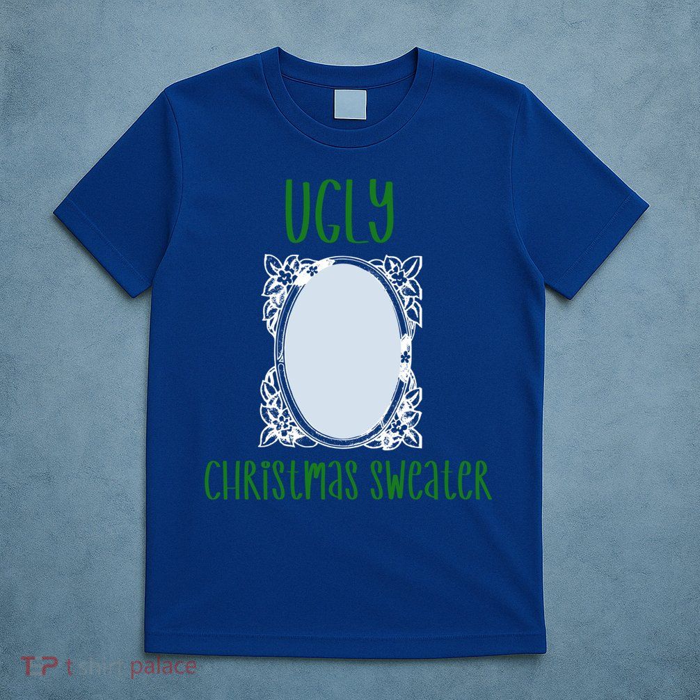 Funny Ugly Christmas Sweater With Mirror T-Shirt