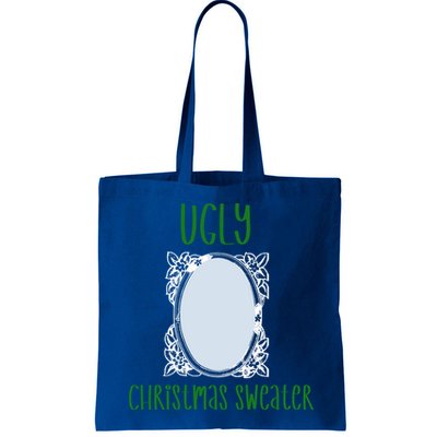 Funny Ugly Christmas Sweater With Mirror Bag