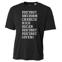 Foxtrot Uniform Charlie Kilo Oscar Over Cooling Performance Crew T-Shirt