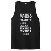 Foxtrot Uniform Charlie Kilo Oscar Over PosiCharge Competitor Tank