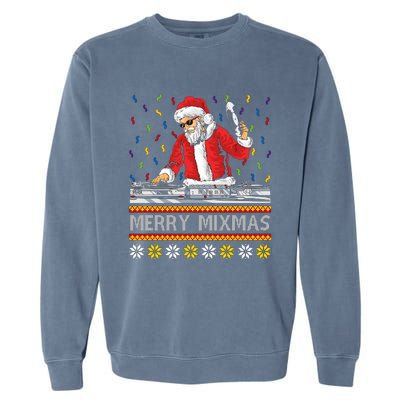 Five Ugly Christmas Sweaters For Djs Garment-Dyed Sweatshirt