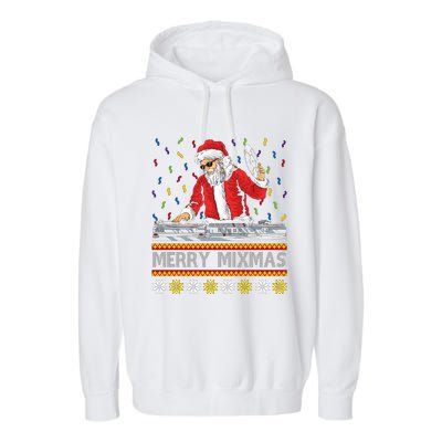 Five Ugly Christmas Sweaters For Djs Garment-Dyed Fleece Hoodie