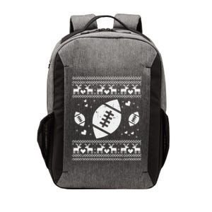 Football Ugly Christmas Sweater Ball Sport Player Boy Gift Vector Backpack